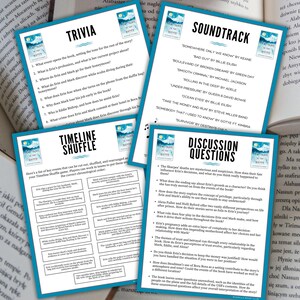 Something in the Water Book Club Guide Book Club Games Book Discussion Questions Catherine Steadman BookTok Bookstagram Thriller Mystery
