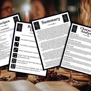 Powerless Book Club Guide Book Club Games Discussion Questions Lauren Roberts  BookTok Bookstagram Fantasy Romance Reading Group Romantasy
