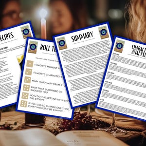 The Fury Book Club Guide Book Club Games Book Discussion Questions Alex Michaelides Book Club Kit Activity Psychological Thriller Mystery