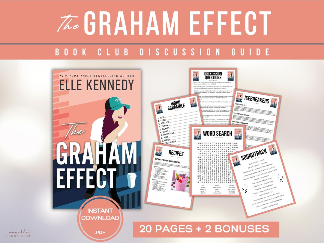 The Graham Effect Book Club Guide Book Club Games Book