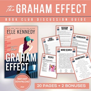 The Graham Effect Book Club Guide Book Club Games Book Discussion Questions Elle Kennedy Campus Diaries Series Romance BookTok Bookstagram