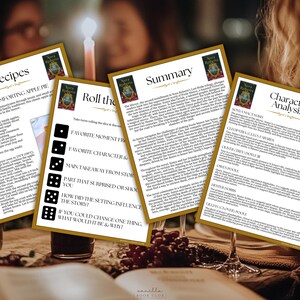 The Mirror Book Club Guide Book Club Games Discussion Questions Nora Roberts BookTok Bookstagram Fantasy Romance Fiction Book Kit Activity