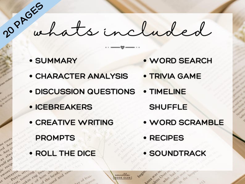 Icebreaker Book Club Guide Book Club Games Book Discussion Questions Hannah Grace BookTok Bookstagram Spicy Romance Novel Reading Group