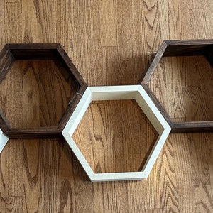 Hexagon Plant Shelf | Hexagon Shelf | Plant Shelf | Honeycomb Shelves