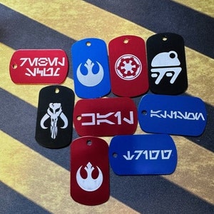 Star Wars Keychain / Luggage tag