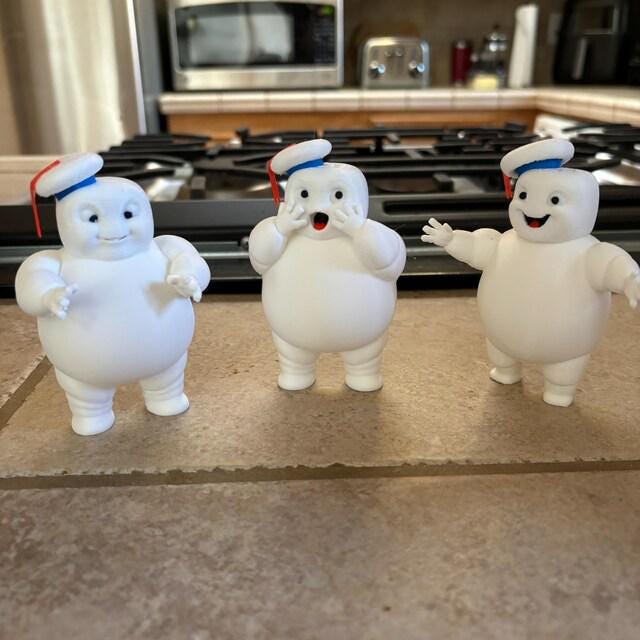 ミニマシュマロマン　Ghostbusters Mini-Pufts 3体セット Mini Puft Stay Puft Set of 3 Ghostbusters With Heads - Etsy