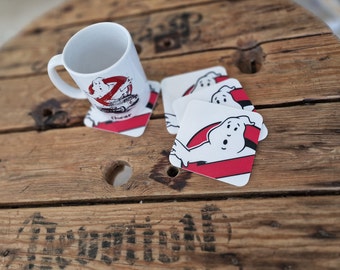 Ghostbusters Logo style Coaster  3d printed no ghost