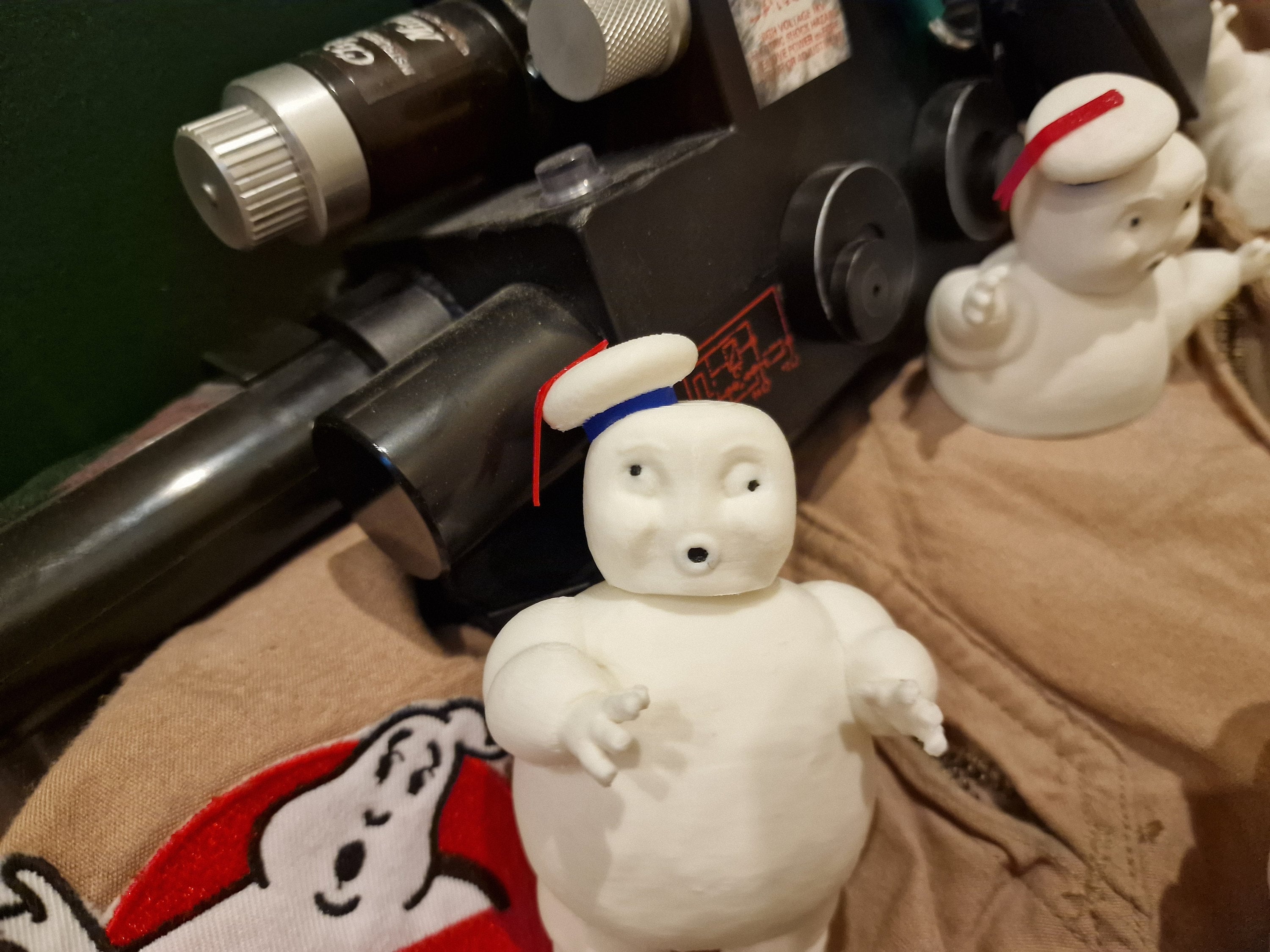 3D Printed Ghostbusters Mini Pufts Set, Swappable Heads - Etsy Canada