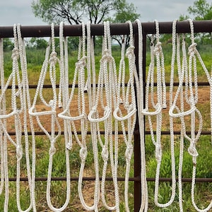 Braided Round Nose Muletape Halters