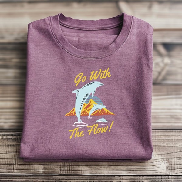 Go with the Flow, Unisex T-Shirt