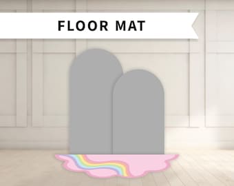 Miss Rachel theme Custom Floor Mat PHYSICAL PRODUCT