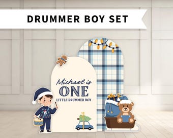 Winter Birthday Backdrop Foam Board With Stands PHYSICAL PRODUCT