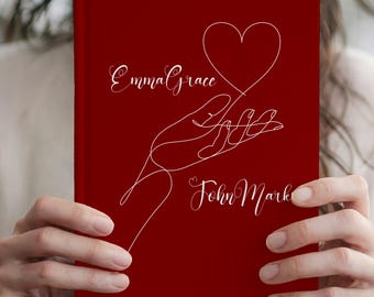 Custom Hardcover Journal, Personalized Matte Cover Notebook, Unique Sketch Design, Daily Writing Journal, Gift for Writers