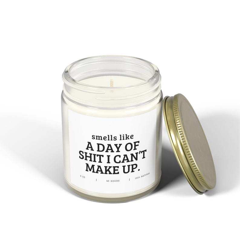 Funny Office Candle Gift for Coworker Boss or Teacher Personalized Sarcastic Retirement Gift for Nurse Police or Boss Lady image 7