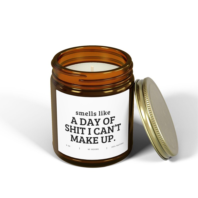 Funny Office Candle Gift for Coworker Boss or Teacher Personalized Sarcastic Retirement Gift for Nurse Police or Boss Lady image 9