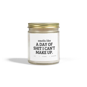 Funny Office Candle Gift for Coworker Boss or Teacher Personalized Sarcastic Retirement Gift for Nurse Police or Boss Lady image 8