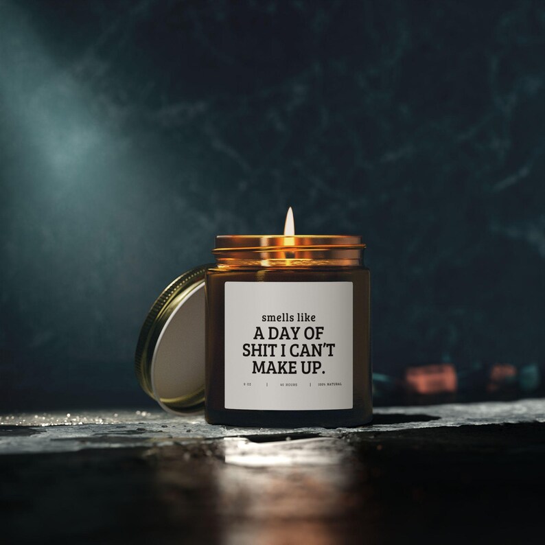 Funny Office Candle Gift for Coworker Boss or Teacher Personalized Sarcastic Retirement Gift for Nurse Police or Boss Lady image 15
