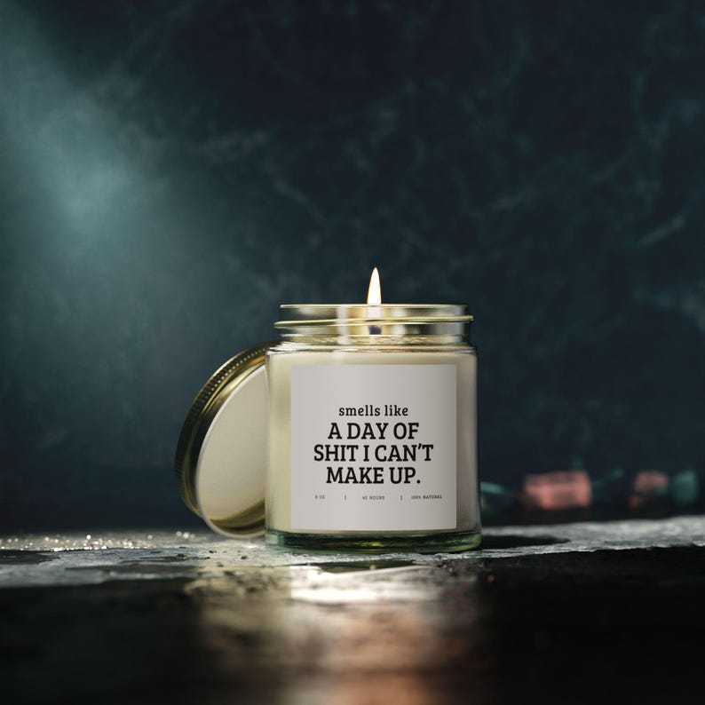 Funny Office Candle Gift for Coworker Boss or Teacher Personalized Sarcastic Retirement Gift for Nurse Police or Boss Lady image 12