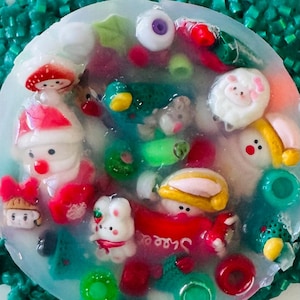 Christmas In July Picky Pad Sensory Stress Relief- Fidget Toys- Skin Picky
