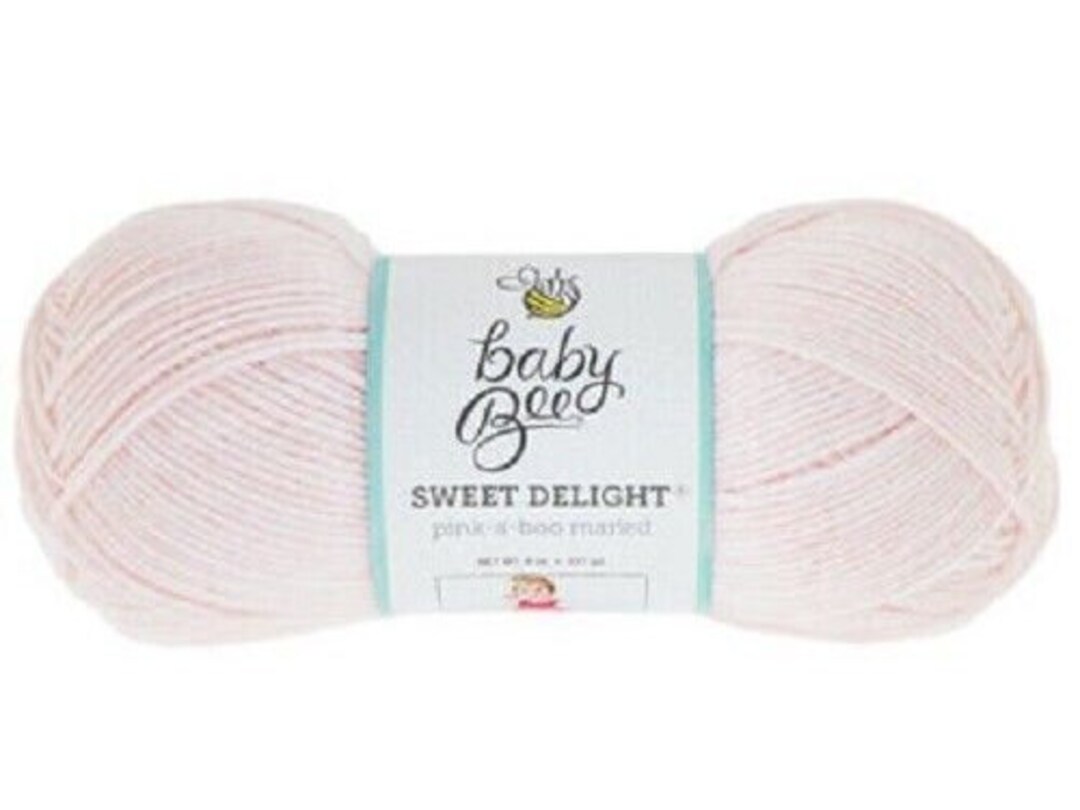 Baby Bee Sweet Delight Yarnpink a Boo Marled Etsy