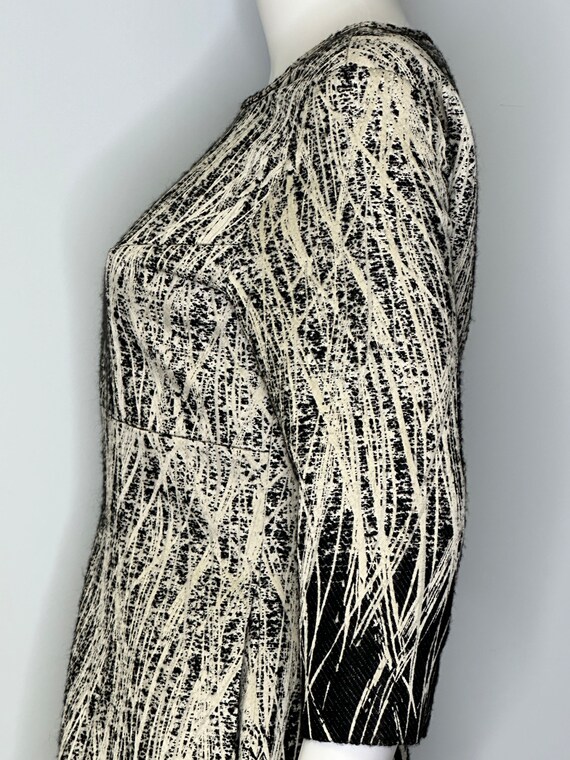 Abstract Patchwork Shift Dress - image 5