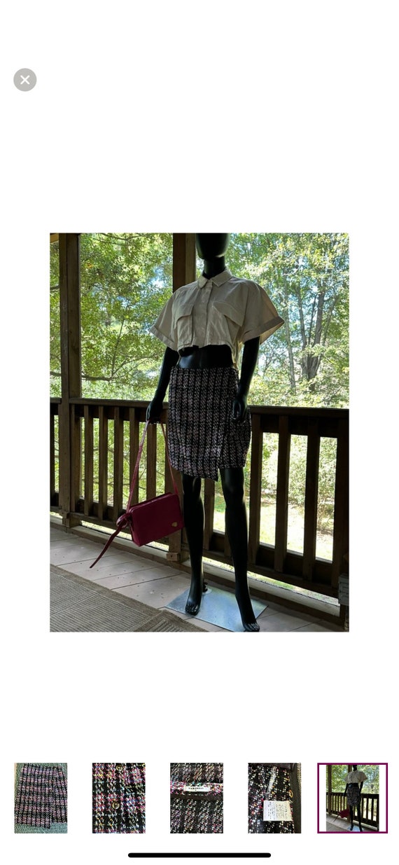 Confetti Tweed  Skirt