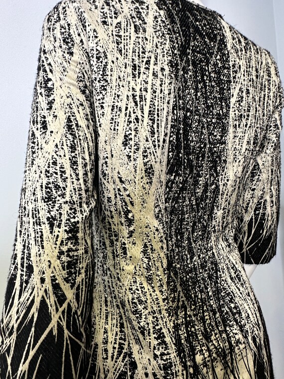 Abstract Patchwork Shift Dress - image 8