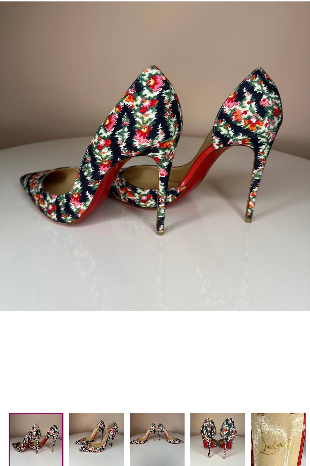 Vintage Christian Louboutin Heels - Etsy Vintage Christian Louboutin Heels - Etsy