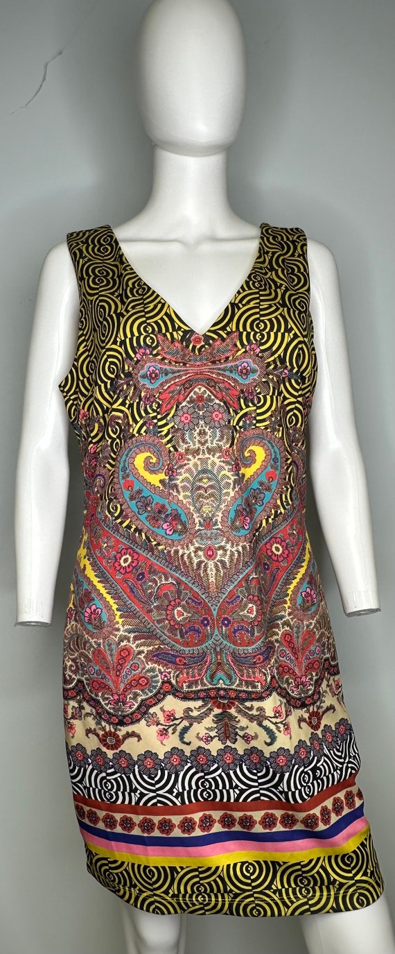 Bebe Abstract Print Dress