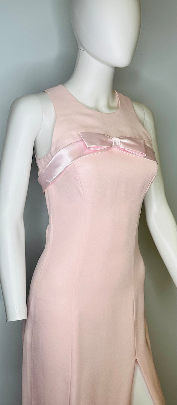 Alyce Designs Pink Ribbon Accented Dress