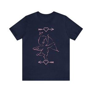 Cute Cupid T-shirt, Valentines Day Gift, Unisex - Men & Women&#39;s Tee, Cupid&#39;s bow and arrow