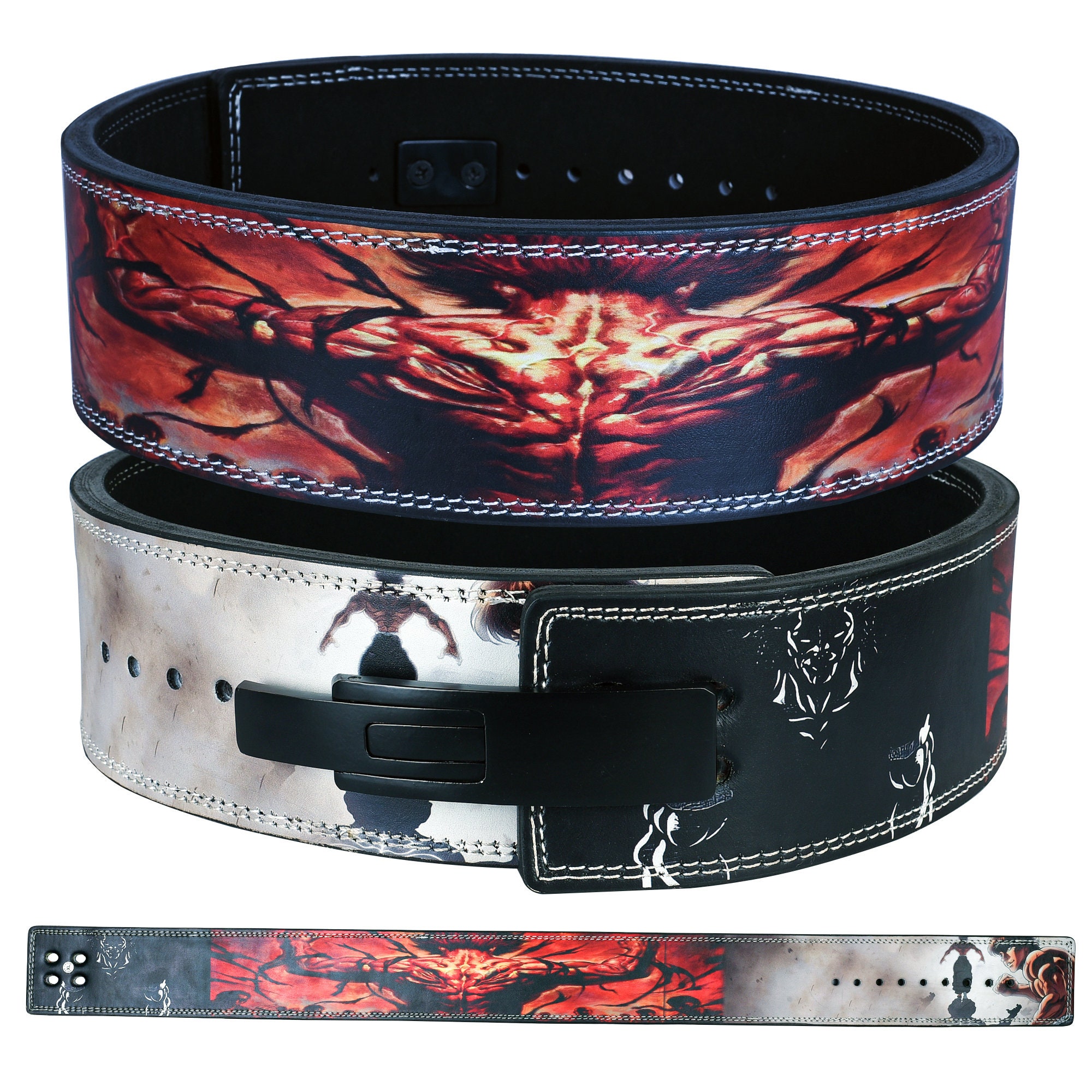 Baki Anime Weightlifting Belt Baki Lever Lifting Belt Anime Powerlifting Belt Baki Leather Gym Belt Baki Fitness Belt Anime Deadlifting Belt Etsy UK