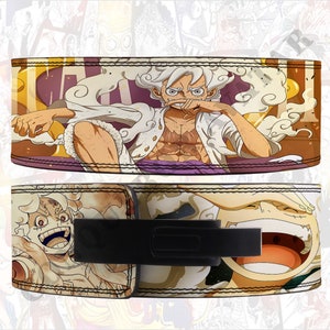 luffy one piece Anime Powerlifting Lever Belt | one piece Anime gym Belt | lever lifting belt| Powerlifting anime gym belt |luffy  Belt