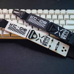 Techwear Cyberpunk Keychain Accessory