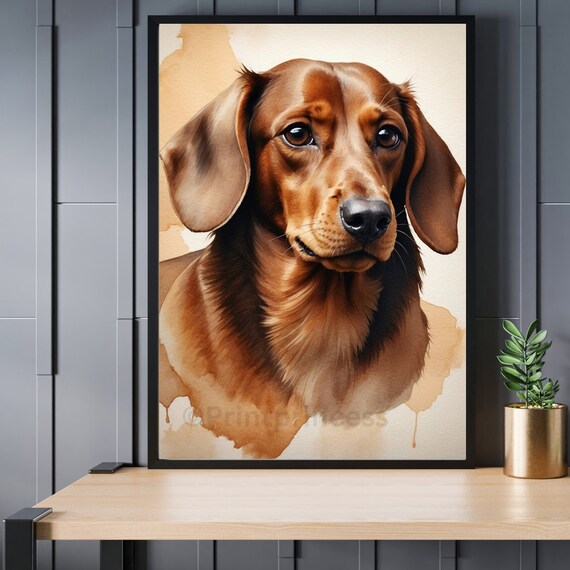 Dachshund Laptop Sleeve (Multiple Sizes) - Watercolor Dachshund Laptop Sleeve (Multiple Sizes) - Watercolor