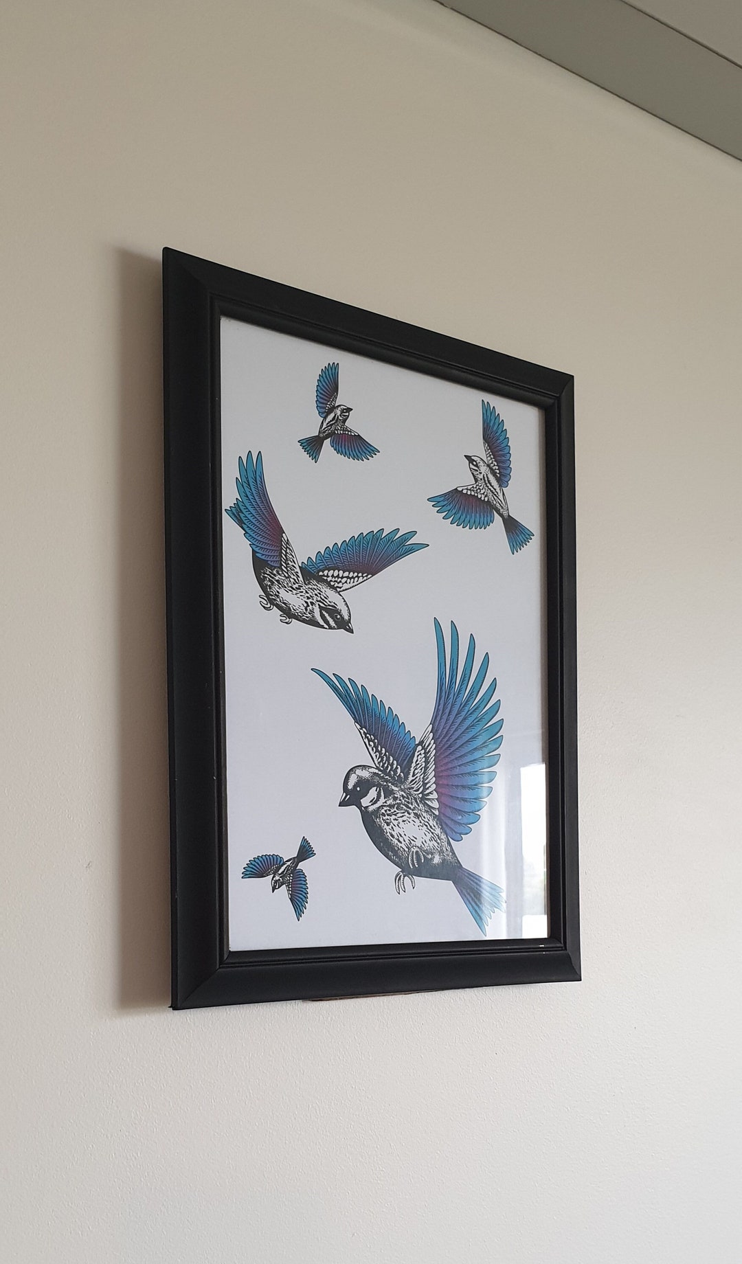 A4 Free to Fly Art Print - Etsy Ireland