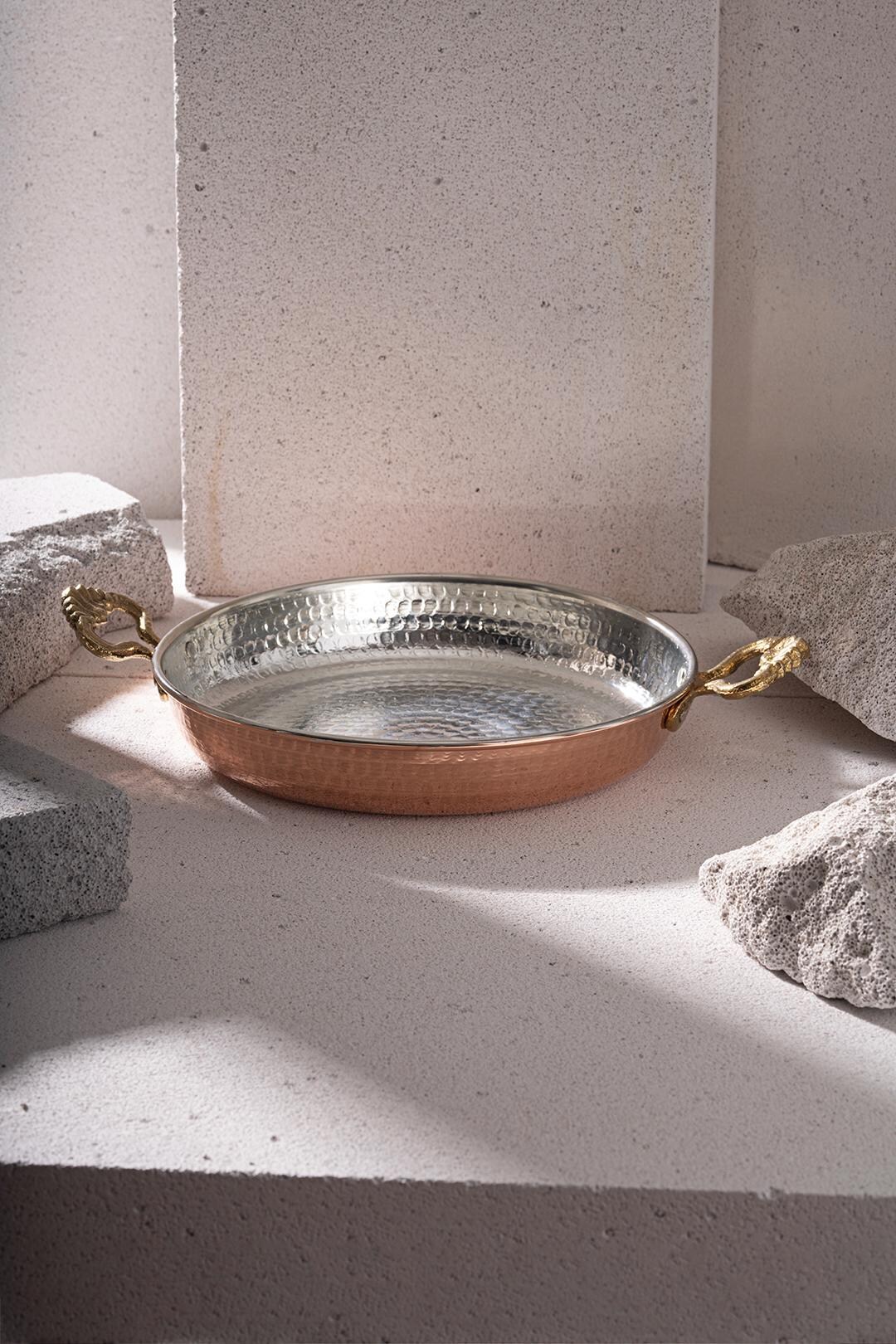 Handmade Pan Handmade Copper Pan – Tin Lined, Personalized Engraving, Ottoman ...