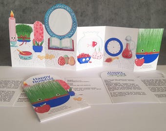 Nowruz Classroom Gift, Haft-Seen Classroom Presentation, Educational Haft Seen