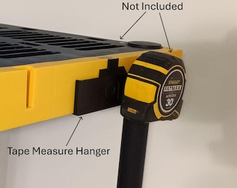 Custom Tape Measure Hanger for Project Source Commander Shelf – Holds 2 Tape Measures