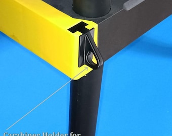 Carabiner Holder for Project Source Commander 5-Tier Utility Shelves