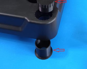 Yukon 5-Tier Shelf Compatible Foot & Flush Cap