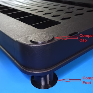 Greenmade 5-Tier Shelves Compatible Foot and Cap