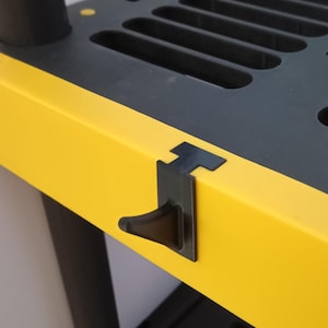 Shelf Hook for Project Source Commander 5-Tier Utility Shelves for Garage, Tools, Jackets, etc.