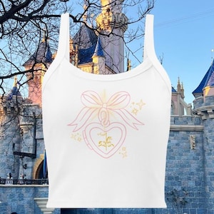 Cinderella-Inspired Tank Top – Disney-Inspired Outfit, Princess Aesthetic Shirt, Fairytale Core Outfit