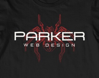 Camiseta de Parker Web Design / Camiseta para amantes de los cómics / Diseñador gráfico