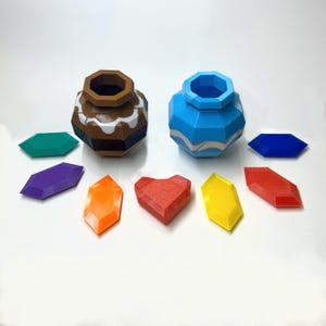 Pot magnétique cassable Zelda imprimé en 3D