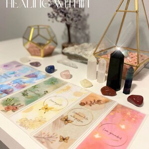 Printable Chakra Healing Bookmarks Digital Printable Bookmarks | Digital Bookmark | Instant Download