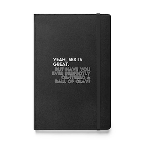 Glaze Test Hardcover bound notebook/Journal