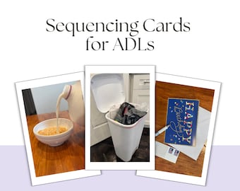 Cognitive Skills: Sequencing ADLs for Adult Speech Therapy