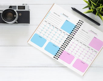 Monthly Planners 2024 (January - December)
